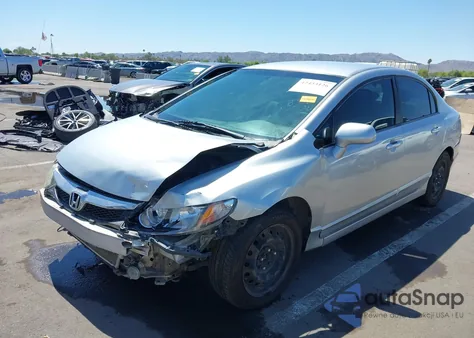 2010 Honda Civic Lx from USA, damaged, VIN 19XFA1F50AE009001